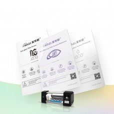 50 pcs 12 x 18 cm Téléphone Fosted Confidentialité TPU Fournitures de film Soft Hydrogel Soft pour Cutter Intelligent Protecteur