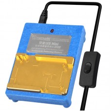 Mechaniker IX5 Mini Anti-Tin-Strahlung Thermostatische Vorheizplattform, US-Stecker, für iPhone x / xs / xs max / 11/11 PRO / 11 PRO MAX / 12/12 PRO / 12 PRO MAX / 12 Mini
