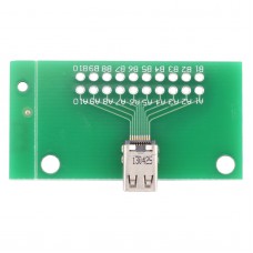 Micro HDMI kvinnlig testbräda 19pin