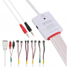 OSS Team W103AV6 med SAM Service Dedicated Power Cable för iPhone 5S ~ 12 Pro Max 