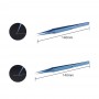 Kaisi Titanium Alloy Tweezers Repair Fingerprint Fly Line Telefon Emaplaadi täpsed antimagnetilised elektroonika pintsetid (sirge BT-11)