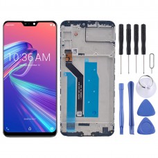 LCD Screen and Digitizer Full Assembly with Frame for Asus Zenfone Max Pro (M2) ZB631KL (Black)