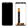 LCD-skärm och digitizer Fullständig montering för Asus Zenfone Lite (L1) ZA551KL (svart)