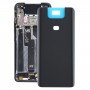 Скляна задня кришка акумулятора Кришка для Asus Zenfone 6 ZS630KL (Матовий чорний)