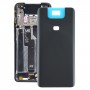 Glasbatteri Tillbaka Skydd för Asus Zenfone 6 ZS630KL (Jet Black)