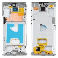 Płytka bezelowa na środkowej ramie do Samsung Galaxy Note10 5G SM-N971 (srebro)