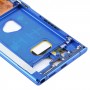 Средняя Рамка ободок Тарелка для Samsung Galaxy Note10 + 5G SM-N976F (синяя)