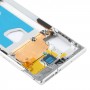 Marco medio del bisel de la placa para Samsung Galaxy Nota 10 + 5G SM-N976F (blanco)