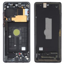 შუა ჩარჩო Bezel Plate for Samsung Galaxy შენიშვნა 10 Lite SM-N770F (შავი)