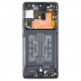 Marco medio del bisel de la placa para Samsung Galaxy S10 Lite SM-G770F (Negro)