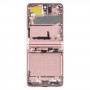 Marco medio del bisel de la placa para Samsung Galaxy Z tirón 5G SM-F707 (rosa)
