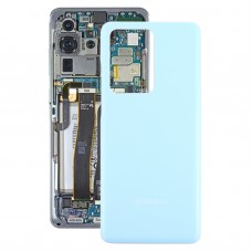 Аккумулятор Задняя крышка для Samsung Galaxy S20 Ультра (синий)