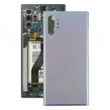 Batterie-rückseitige Abdeckung für Samsung Galaxy note10 + (Silber)