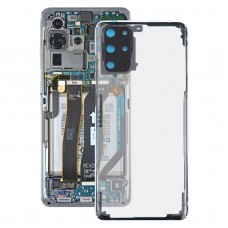 Vidrio transparente batería cubierta trasera para Samsung Galaxy S20 + SM-G985 SM-SM-G985F G985F / DS (transparente)