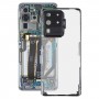 Стеклянная прозрачная задняя крышка аккумулятора Крышка для Samsung Galaxy S20 Ультра SM-G988 SM-G988U SM-G988U1 SM-G9880 SM-G988B / DS SM-G988N SM-G988B SM-G988W (прозрачный)