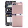 Аккумулятор Задняя крышка для Samsung Galaxy Z Флип 5G SM-F707 (розовый)
