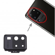 Kamera-Objektiv-Abdeckung für Samsung Galaxy S20 Ultra (Schwarz)