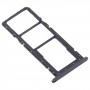 SIM Card Tray + SIM Card Tray + Micro SD Card Tray for Samsung Galaxy A11 SM-A115 (Black)