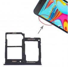 SIM Card Tray + SIM Card Tray + Micro SD Card Tray for Samsung Galaxy A2 Core SM-A260 (Black)