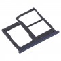 Plateau de carte SIM + plateau de carte SIM + plateau de carte Micro SD pour Samsung Galaxy A2 Core SM-A260 (Noir)