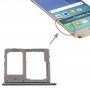 SIM-Karten-Behälter + SIM-Karte Tray / Micro SD-Karten-Behälter für Samsung Galaxy A8 Stern (A9 Stern) SM-G8850 (Schwarz)