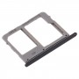 SIM-Karten-Behälter + SIM-Karte Tray / Micro SD-Karten-Behälter für Samsung Galaxy A8 Stern (A9 Stern) SM-G8850 (Schwarz)