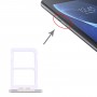 Vassoio SIM vassoio di carta + SIM per Samsung Galaxy Tab 7.0 (2016) SM-T285 (bianco)