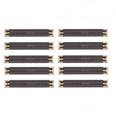 10 PCS Motherboard LCD ჩვენება FPC Connector for Samsung Galaxy A7 (2018)