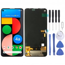 Original OLED Material LCD Screen and Digitizer Full Assembly for Google Pixel 4a 5G GD1YQ G025I