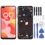 LCD Screen and Digitizer Full Assembly with Frame for Huawei Nova 6 4G (Black)