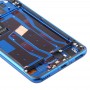 LCD-skärm och digitizer fullmontering med ram för Huawei Nova 6 4g (mörkblå)