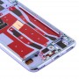 Écran LCD et numériseur Assemblage complet avec cadre pour Huawei Nova 6 4G (violet)