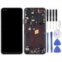 LCD Screen and Digitizer Full Assembly with Frame for Huawei Nova 6 5G (Black)
