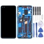 LCD Screen and Digitizer Full Assembly with Frame for Huawei Nova 6 5G (Dark Blue)