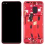 LCD Screen and Digitizer Full Assembly with Frame for Huawei Nova 6 5G (Red)