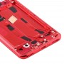 LCD-skärm och digitizer Fullständig montering med ram för Huawei Nova 6 5g (röd)
