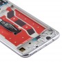 ЖК-екран і дігітайзер Повне зібрання з рамкою для Huawei P40 Lite (срібло)