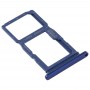 Slot per scheda SIM + Slot per scheda SIM / Micro SD vassoio di carta per Huawei Y9s (blu)