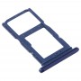 Plateau de carte SIM + plateau de carte SIM / plateau de carte micro SD pour Huawei Y9S (Bleu)