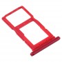 SIM Card Tray + SIM Card Tray / Micro SD Card Tray for Huawei Y9s(Red)