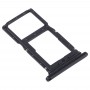 Slot per scheda SIM + Slot per scheda SIM / Micro SD vassoio di carta per Huawei Y9s 2020 (nero)