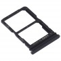 SIM Card Tray + NM Card Tray for Huawei P Smart 2020 (Black)