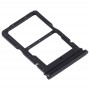 SIM Card Tray + NM Card Tray for Huawei P Smart 2020 (Black)