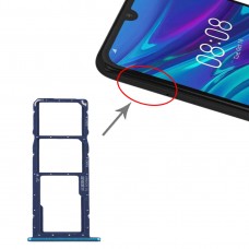 SIM Card Tray + SIM ბარათის უჯრა + მიკრო SD ბარათის უჯრა Huawei Y6 PRO (2019) (მწვანე)