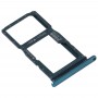 SIM Card Tray + SIM ბარათის უჯრა / მიკრო SD ბარათის უჯრა Huawei ისიამოვნეთ Z 5G (მწვანე)