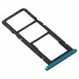 SIM-Karten-Behälter + SIM-Karten-Behälter + Micro-SD-Karten-Behälter für Huawei Y6p (Grün)