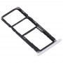 Zásobník karty SIM + SIM karet Zásobník + Micro SD karta Zásobník pro Huawei Užijte si Max (Silver)