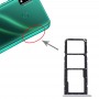 SIM vassoio di carta + vassoio di carta di SIM + Micro SD Card vassoio per Huawei Y8s (argento)