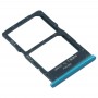Zásobník SIM karty + NM karta podnos pro Huawei P40 Lite (zelená)