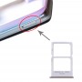SIM Card Tray + NM ბარათის უჯრა Huawei P40 Lite (ვერცხლისფერი)